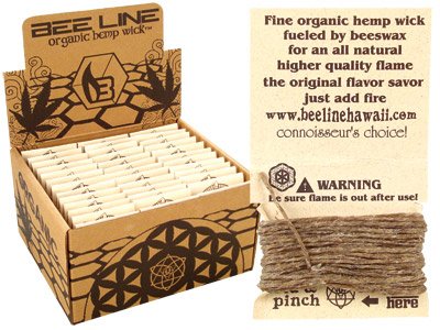 Bee Line Organic Hemp Wick 78 Packs/9ft