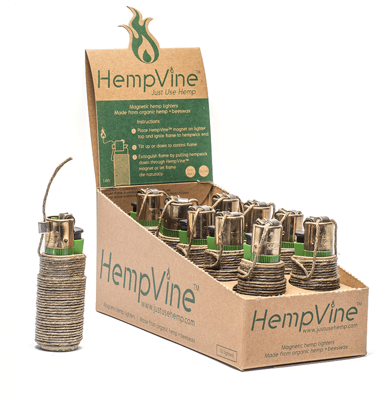 HempVine Clipper 14ft Magnetic Hemp Lighters