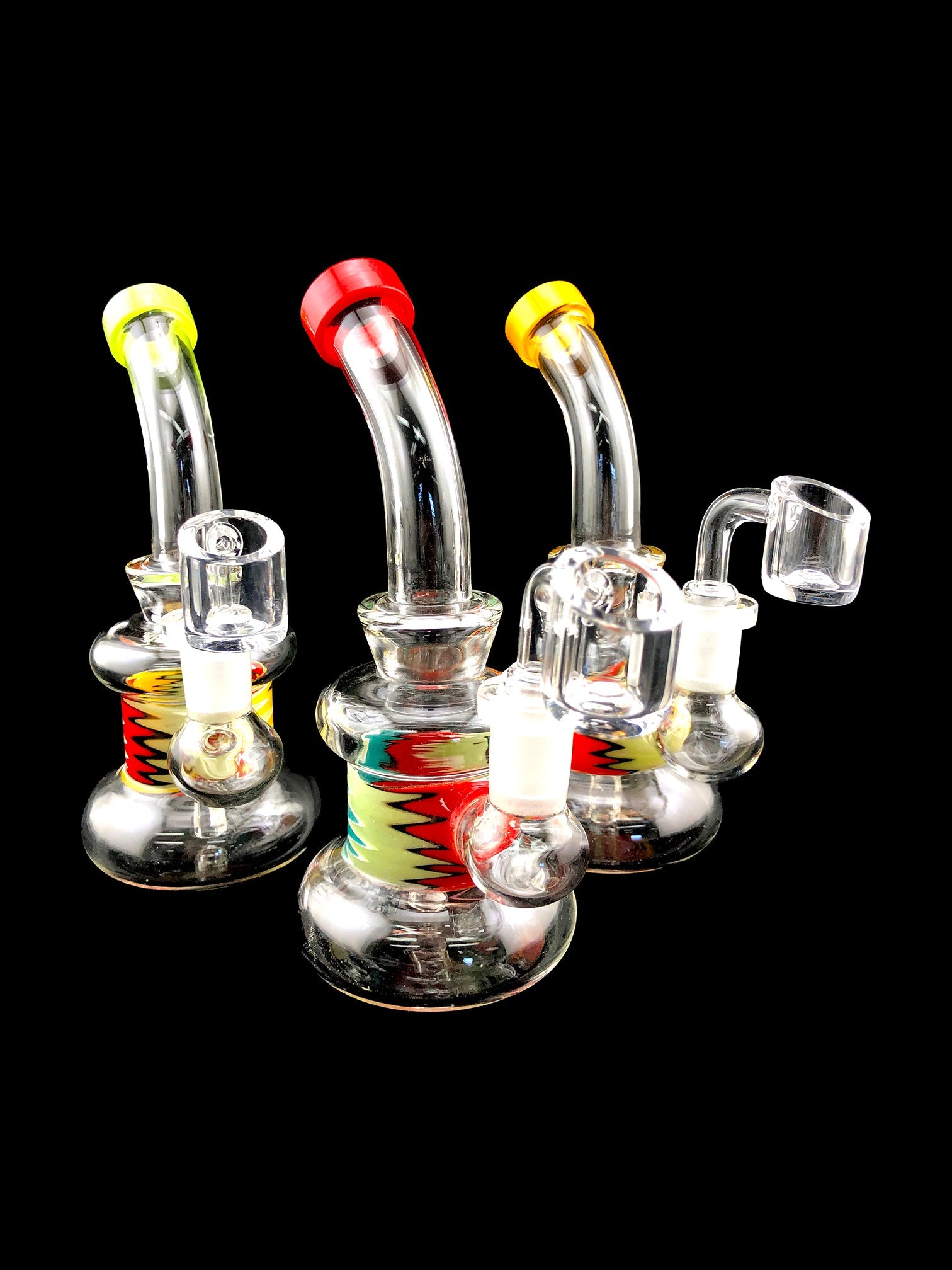 6.5" Round Base Reverse Work Dab Rig