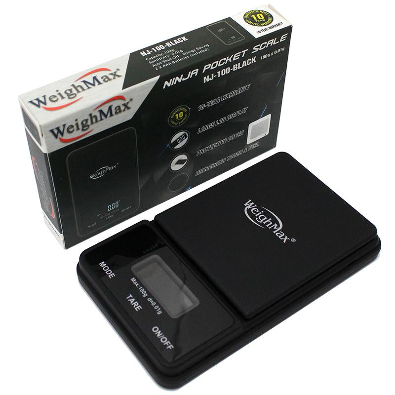 WeighMax Scale Black NJ-100 x 0.01g