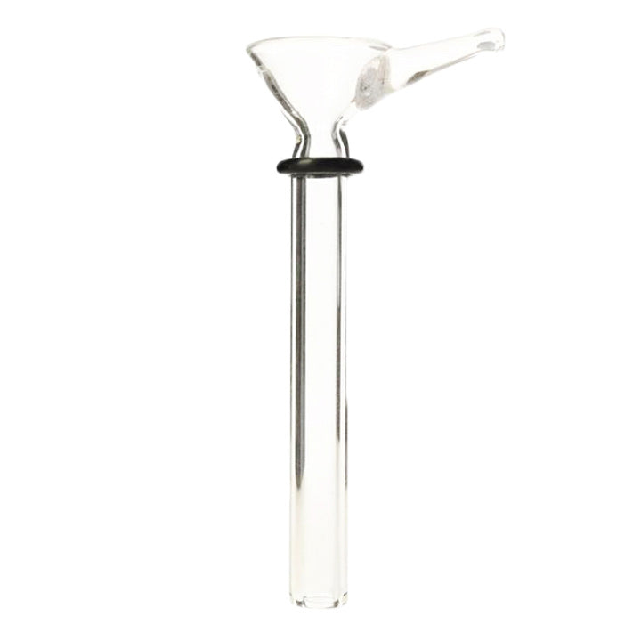 3" Clear Male Stem Bowl With Rubber O Ring