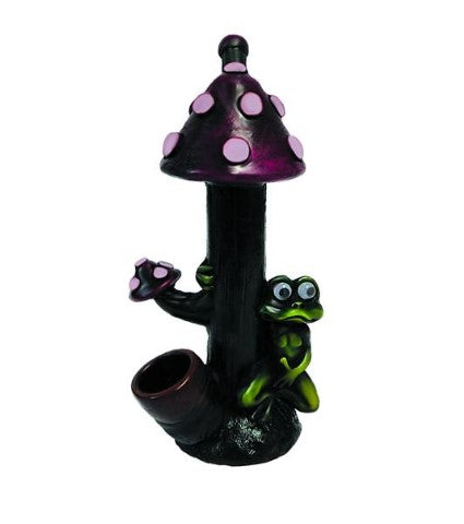 Mushroom Frog Pipe