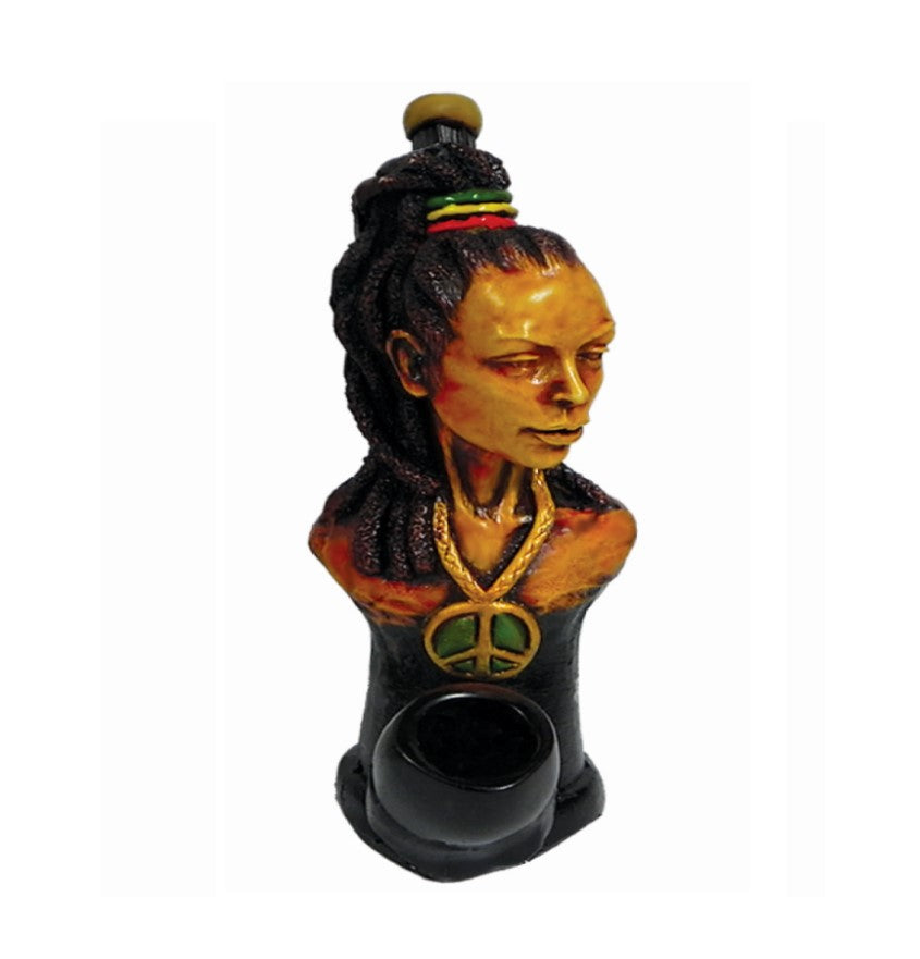 Rasta Mama Wood Pipe