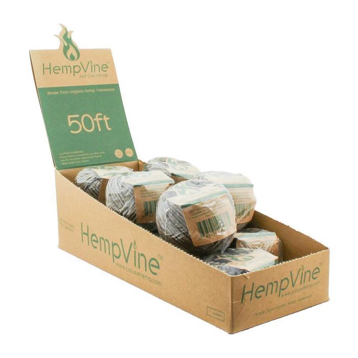 HempVine 50ft Hemp Wick Roll
