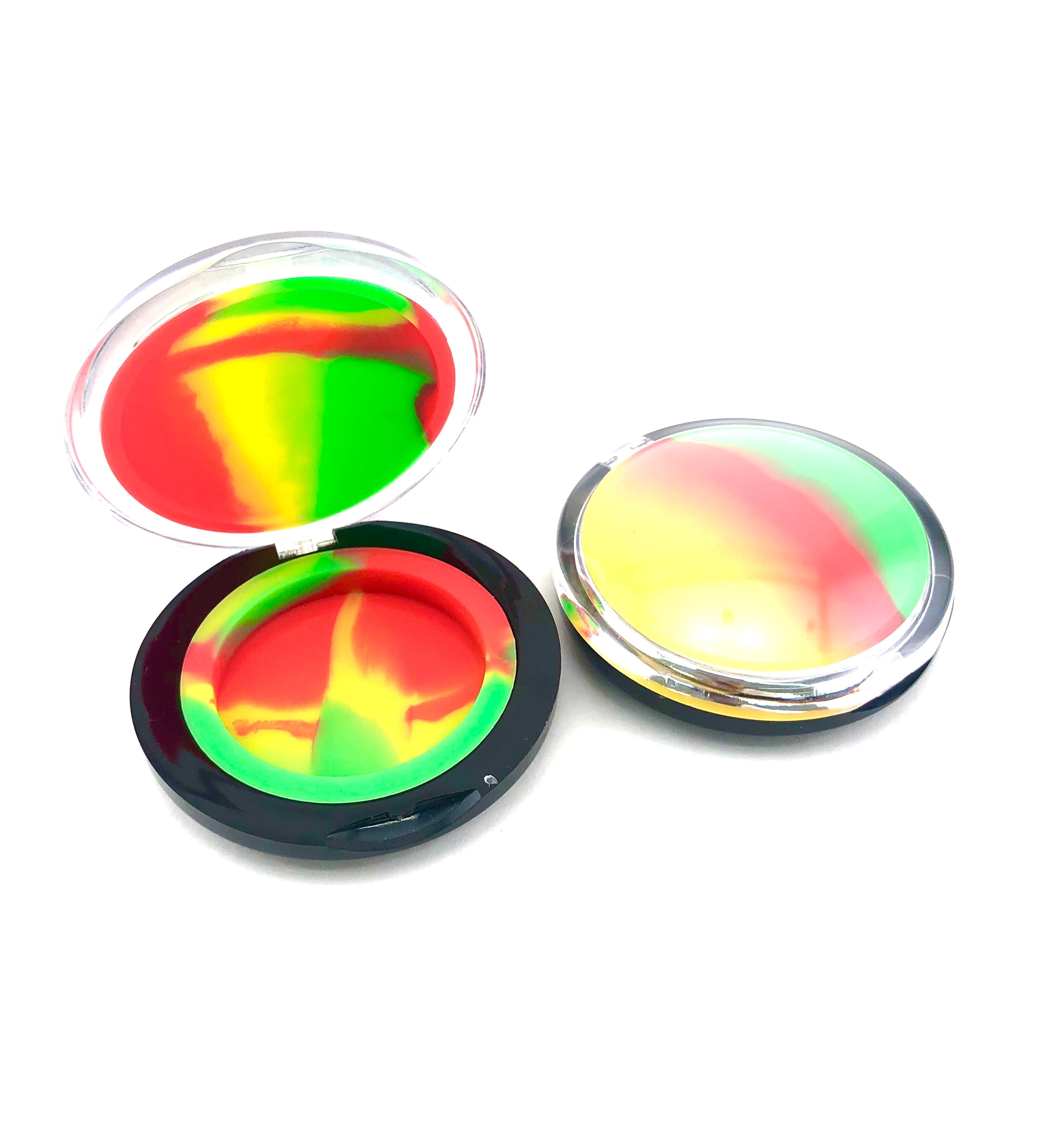 6ml Silicone Clamshell Wax Container