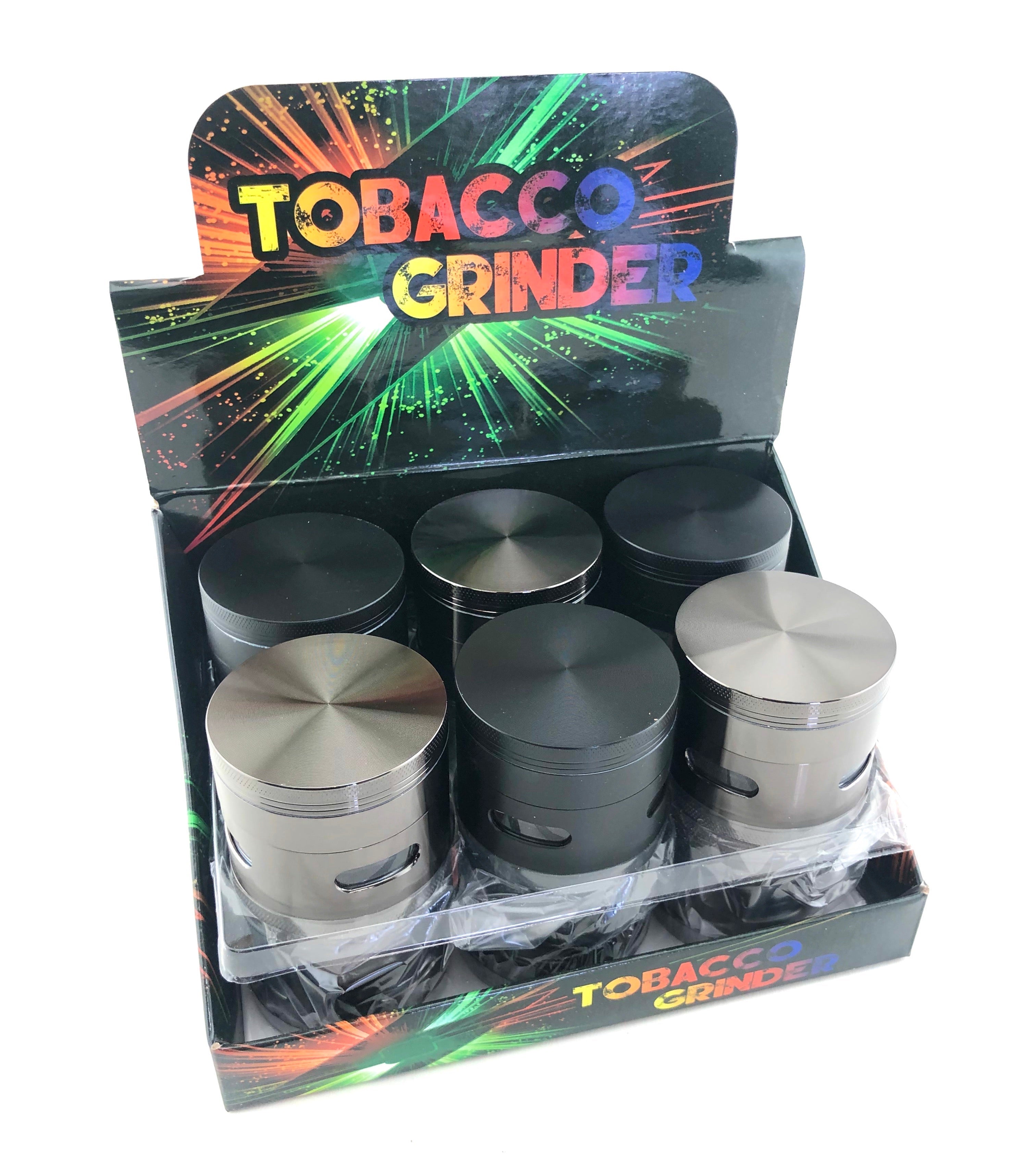 2.5" Black & Gun Metal Window Grinder