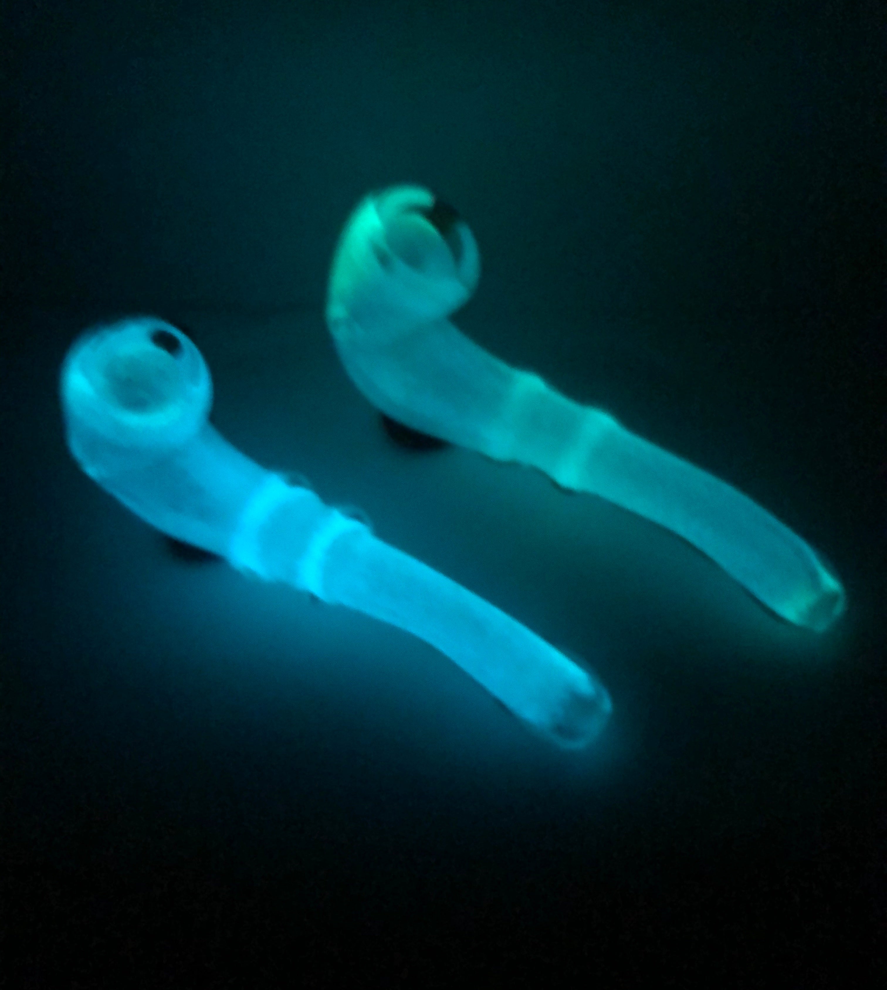 5" Glow In The Dark Sherlock Hand Pipe
