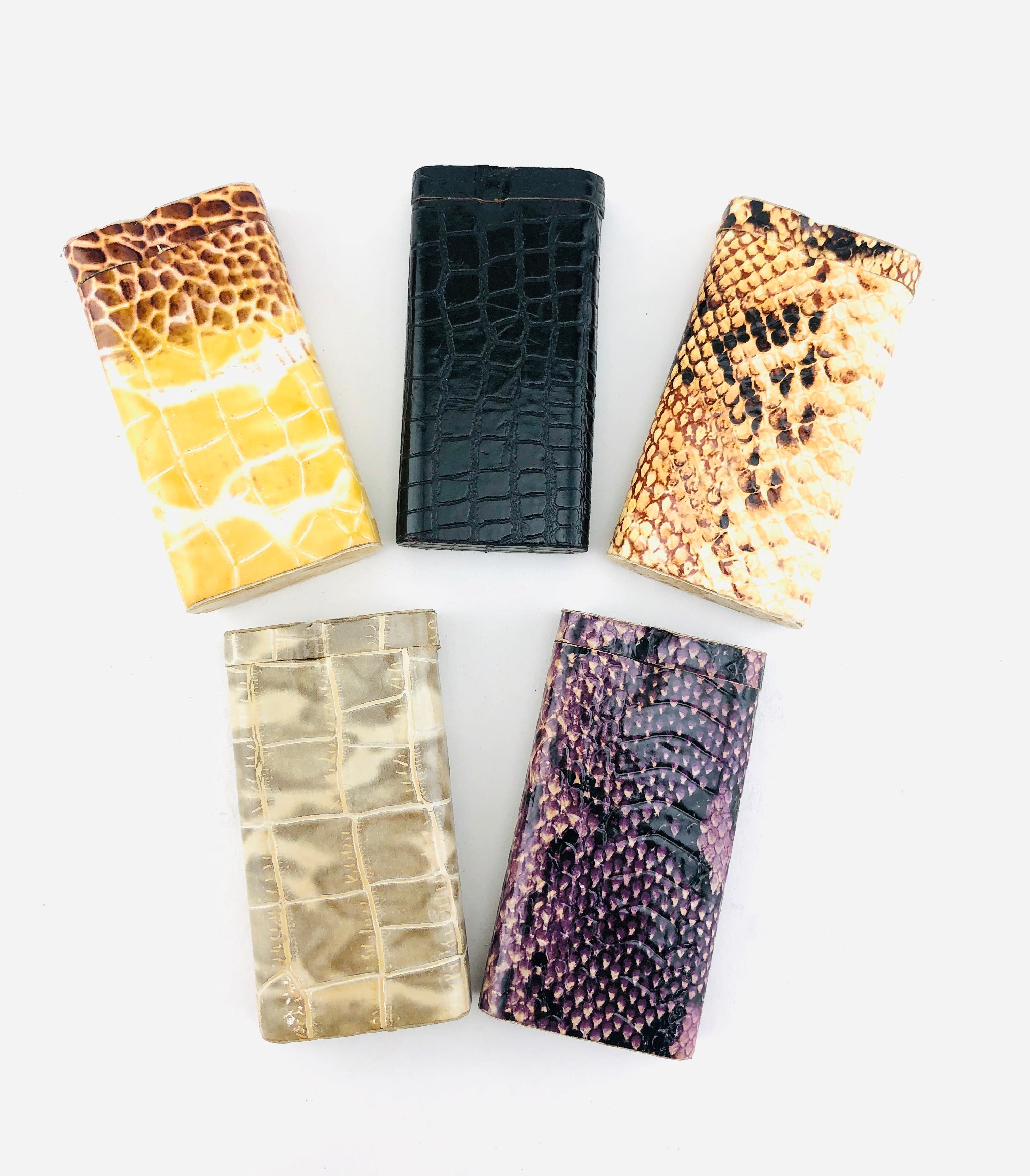 4" Reptile Skin Style Dugouts