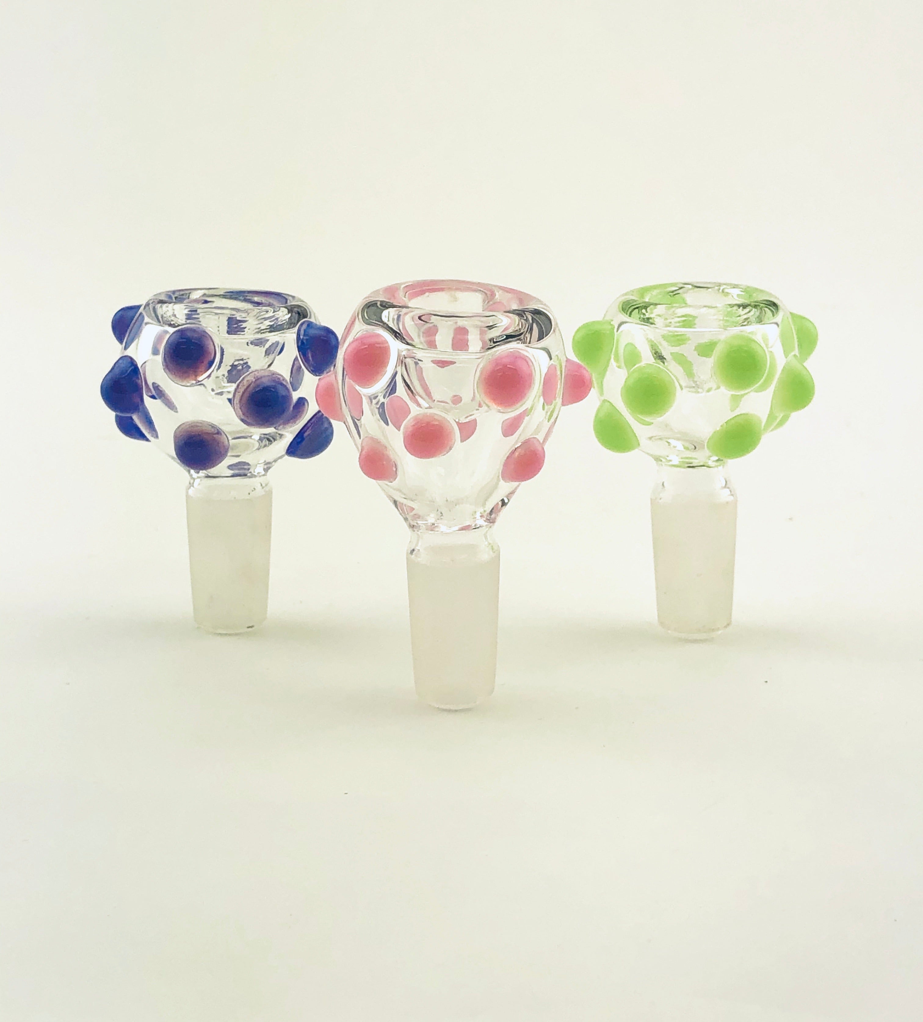 14mm Beaded Slime Color Bowls