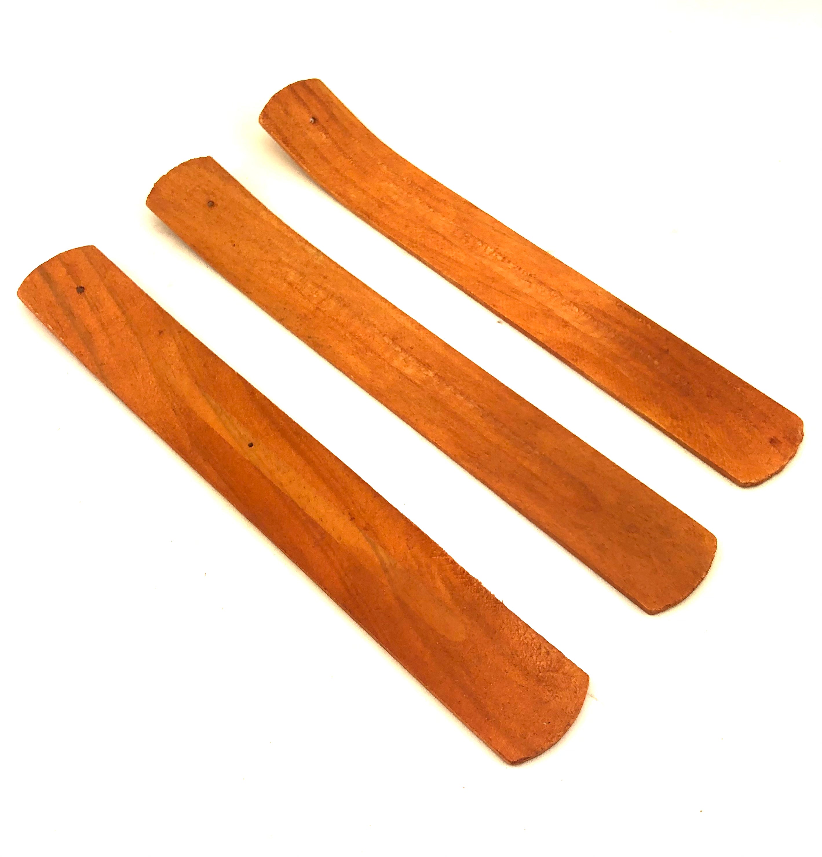 Flat Wooden Incense Stick Holder - 12 Pack
