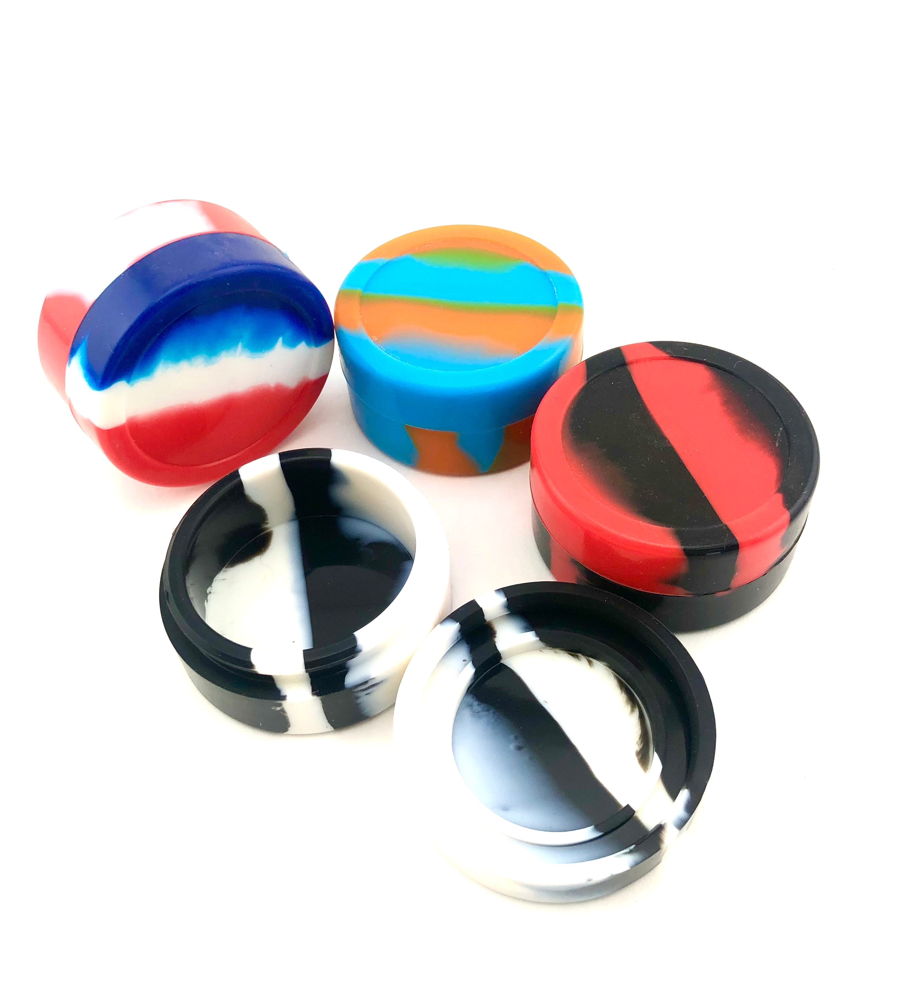 22ml Silicone Round Wax Jar