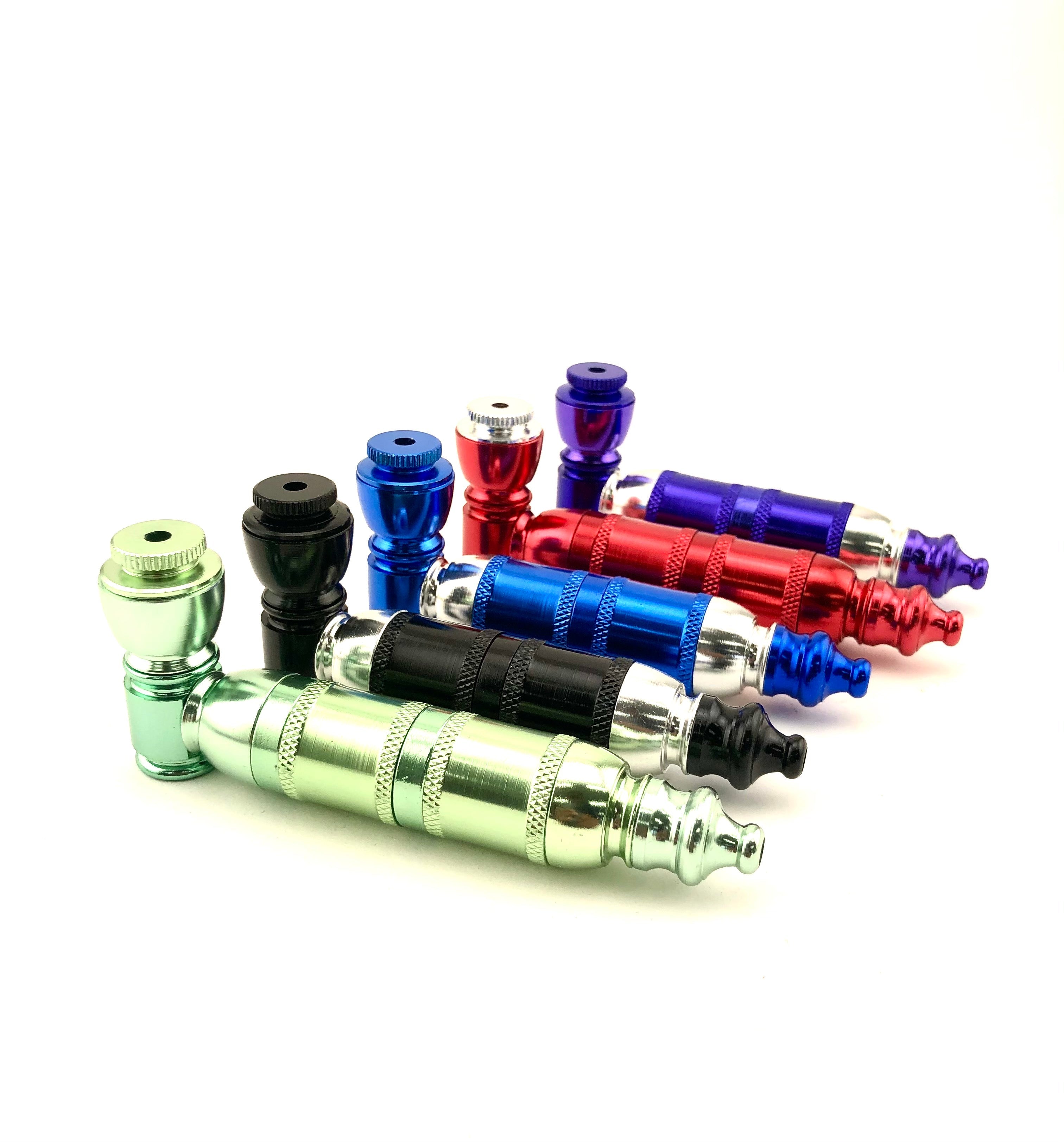 4" Full Color Extended Metal Pipe (5 Pack)