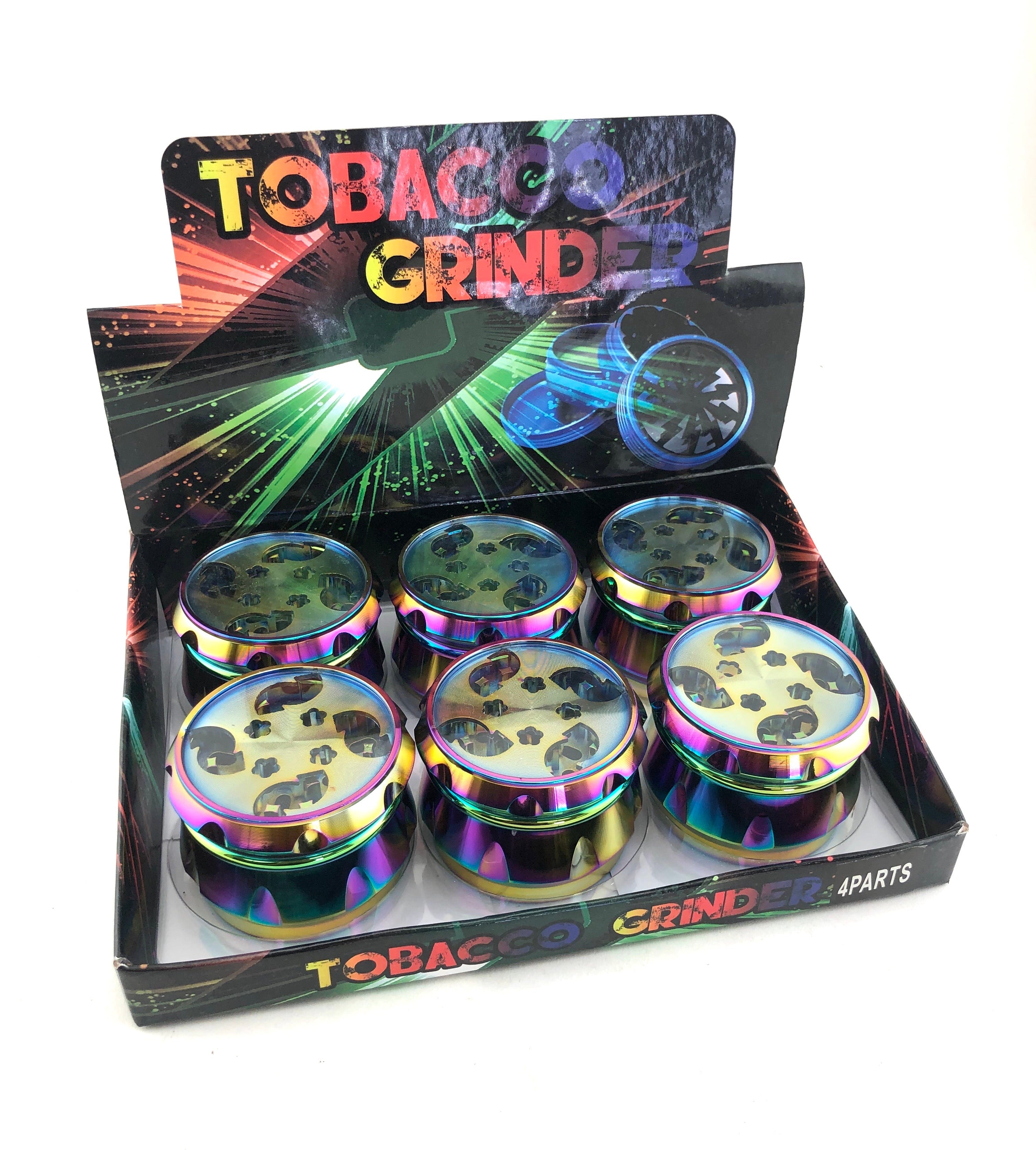 2" Anodized Clear Top Heavy Duty Grinder
