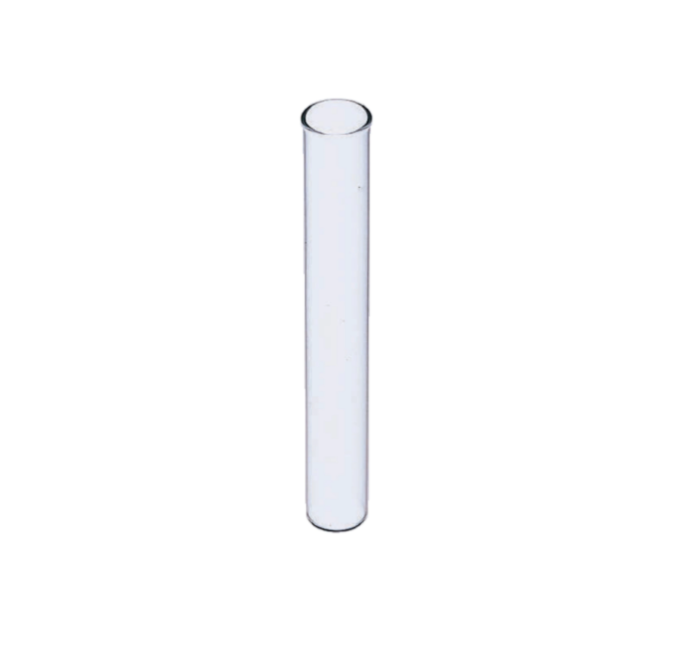 3" 10mm Clear Glass Tubes (100 Pack)